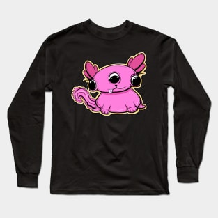 Cute Cat Axolotl (Catolotl) Long Sleeve T-Shirt